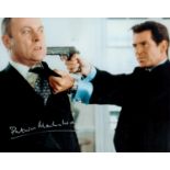 Patrick Malahide signed 10x8 colour photograph pictured during his role in The World Is Not