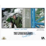 Paul Weston signed 10x8 colour The Living Daylights promo photo pictured during his role as a