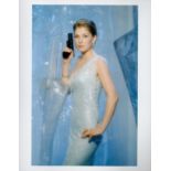 Rosamund Pike signed 10x8 colour photograph. After graduating, she was offered a role as a Bond girl