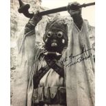 Star Wars A New Hope 8x10 photo signed by Tusken Raider Alan Fernandes. Good condition. All