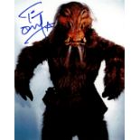 Tim Dry signed Star Wars 10x8 colour photo. Good condition. All autographs come with a Certificate