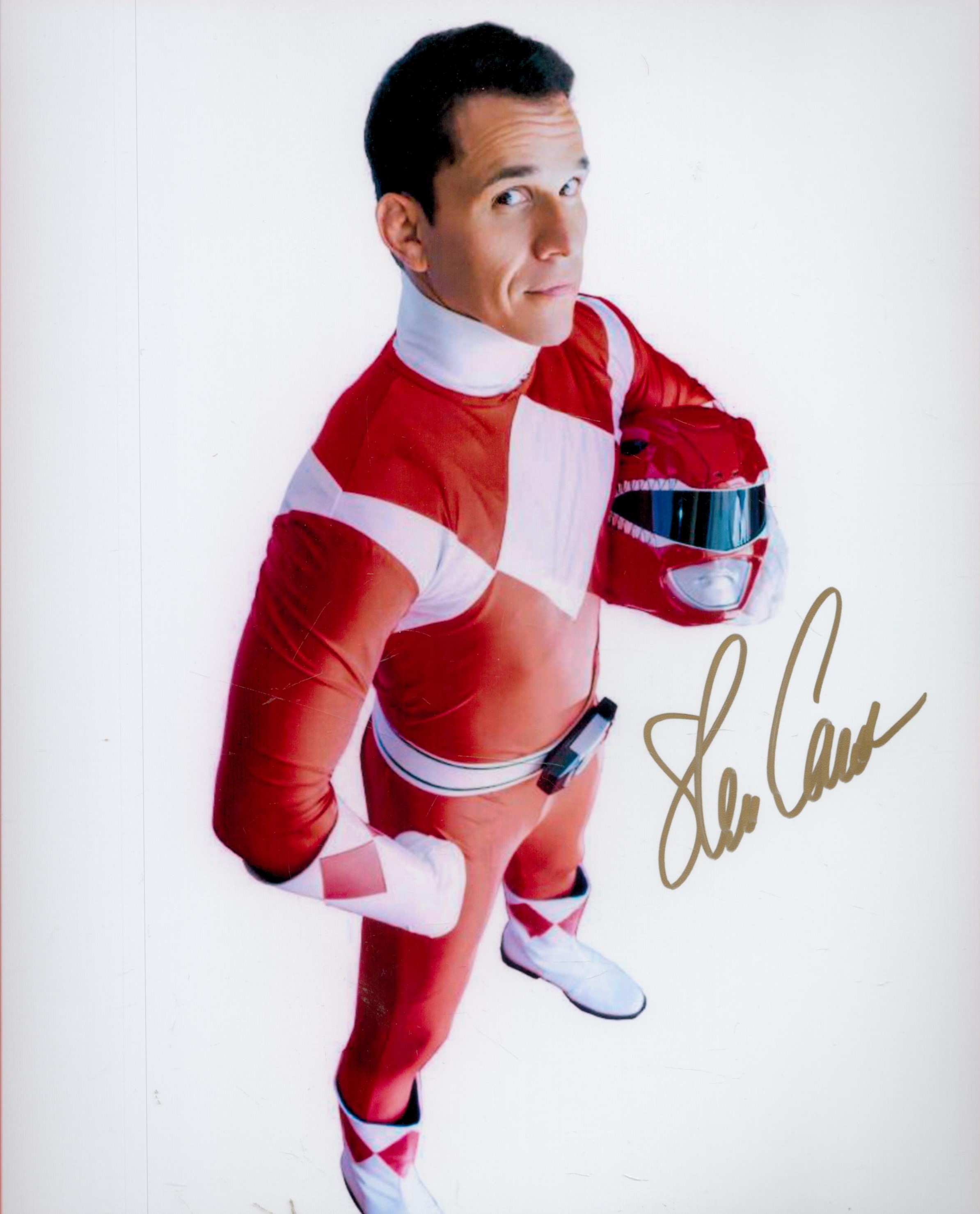 Steve Cardenas signed Power Ranger 10x8 colour photo. Good condition. All autographs come with a