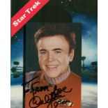 Star Trek Actor, Walter Koenig signed 7x5 colour promo photograph with dedication signed in black