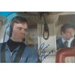 Actor, George Sweeney signed 12x8 colour photograph pictured during his role as helicopter pilot,