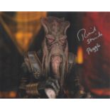 Richard Stride signed Star Wars 10x8 colour photo. Good condition. All autographs come with a