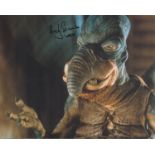 Andy Secombe signed Star Wars 10x8 colour photo. Good condition. All autographs come with a