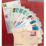 WW2 Navy Collection of 14 First Day Covers, 4 Signed, All Postmarked and Stamped. Signatures include