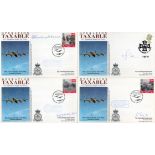 Operation Taxable Collection of 11 Individually Signed First Day Covers. Signatures include Ralph