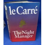 The Night Manager by John Le Carre. A hardback book with dust jacket printed in 1993 in Great