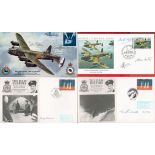 Dambusters Collection of 12 Signed Dambusters First Day Covers. Great Signatories include Sydney