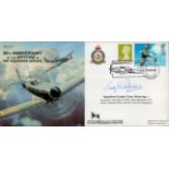 WW2 RAF Sqn Ldr Tony Pickering Signed 60th Anniv of the Spitfire in RAF Service FDC. 95 of 250