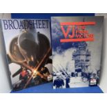 Broadsheet 1995 96 and VJ The Final Victory Softback Books published by The Royal Navy some