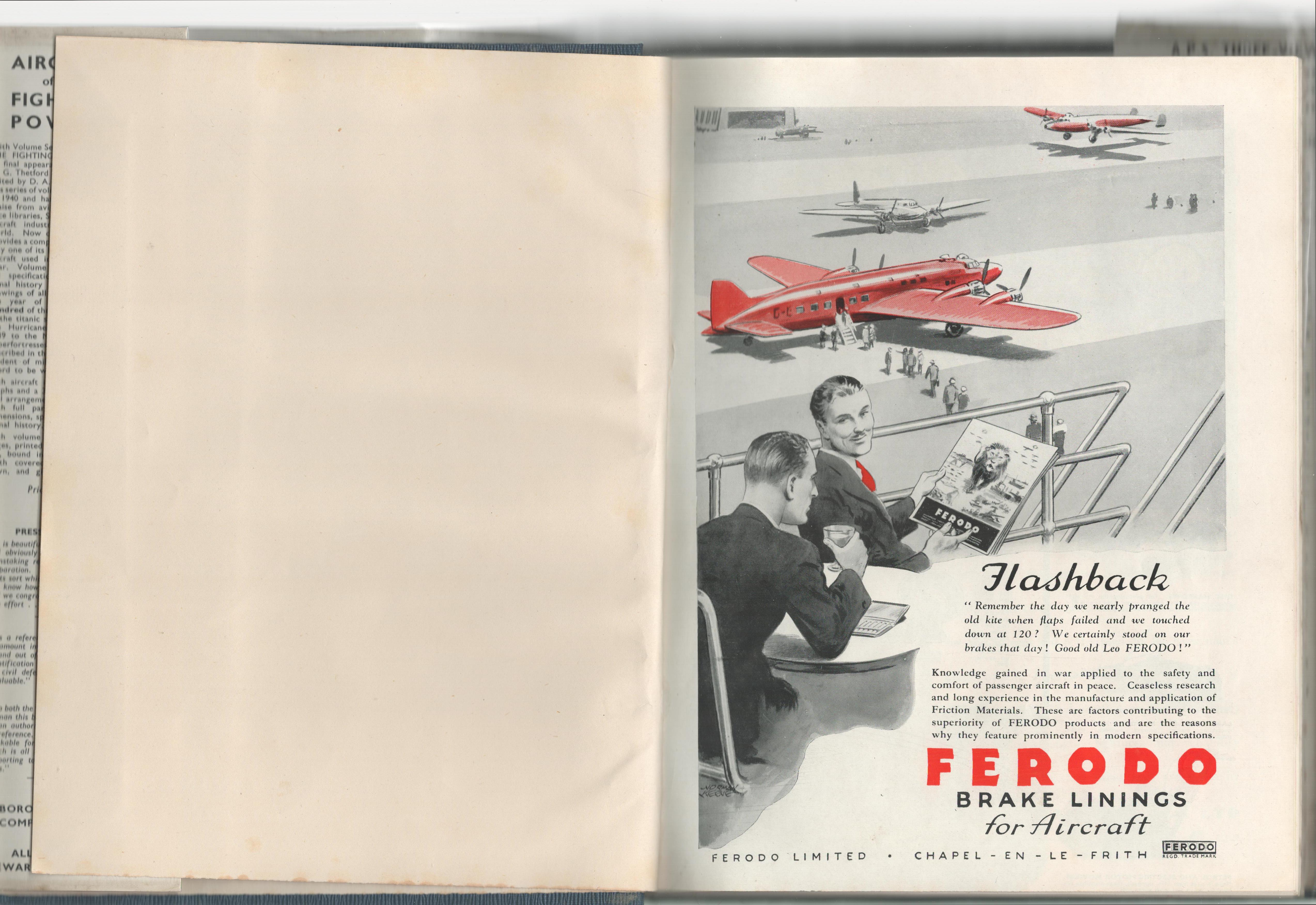 Aircraft Of The Fighting Powers Volume III 1946. Hardback Book by OG Thetford and EJ Riding. 73 - Image 2 of 2