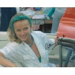 Bond Girl, Catherine Rabett signed 10x8 colour photograph. Rabett is known for her role as Liz in