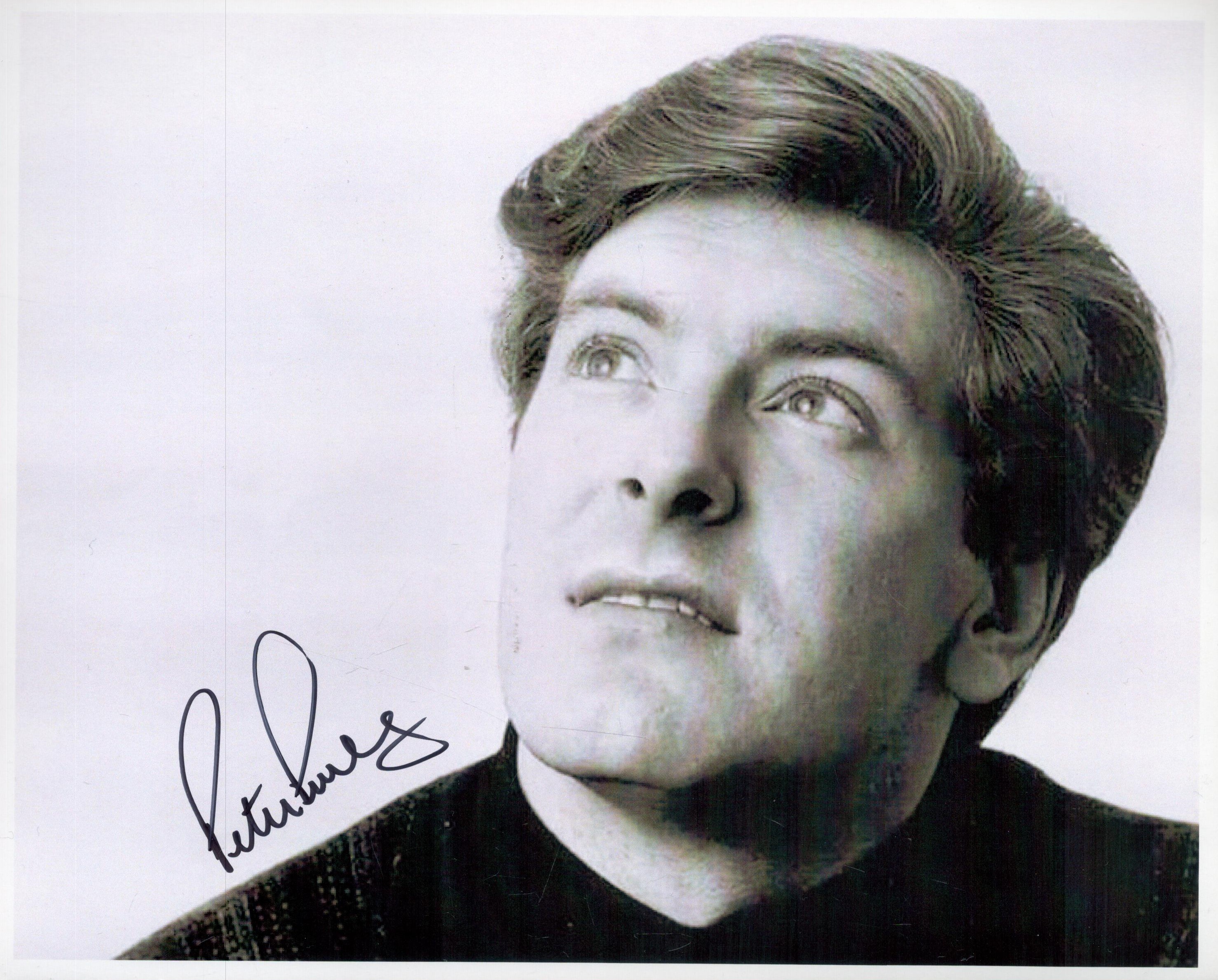Peter Purves signed 10x8 black and white photo. All autographs come with a Certificate of
