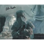 Star Wars Actor, Alan Swaden signed 10x8 colour photograph pictured as a Snowtrooper. All autographs