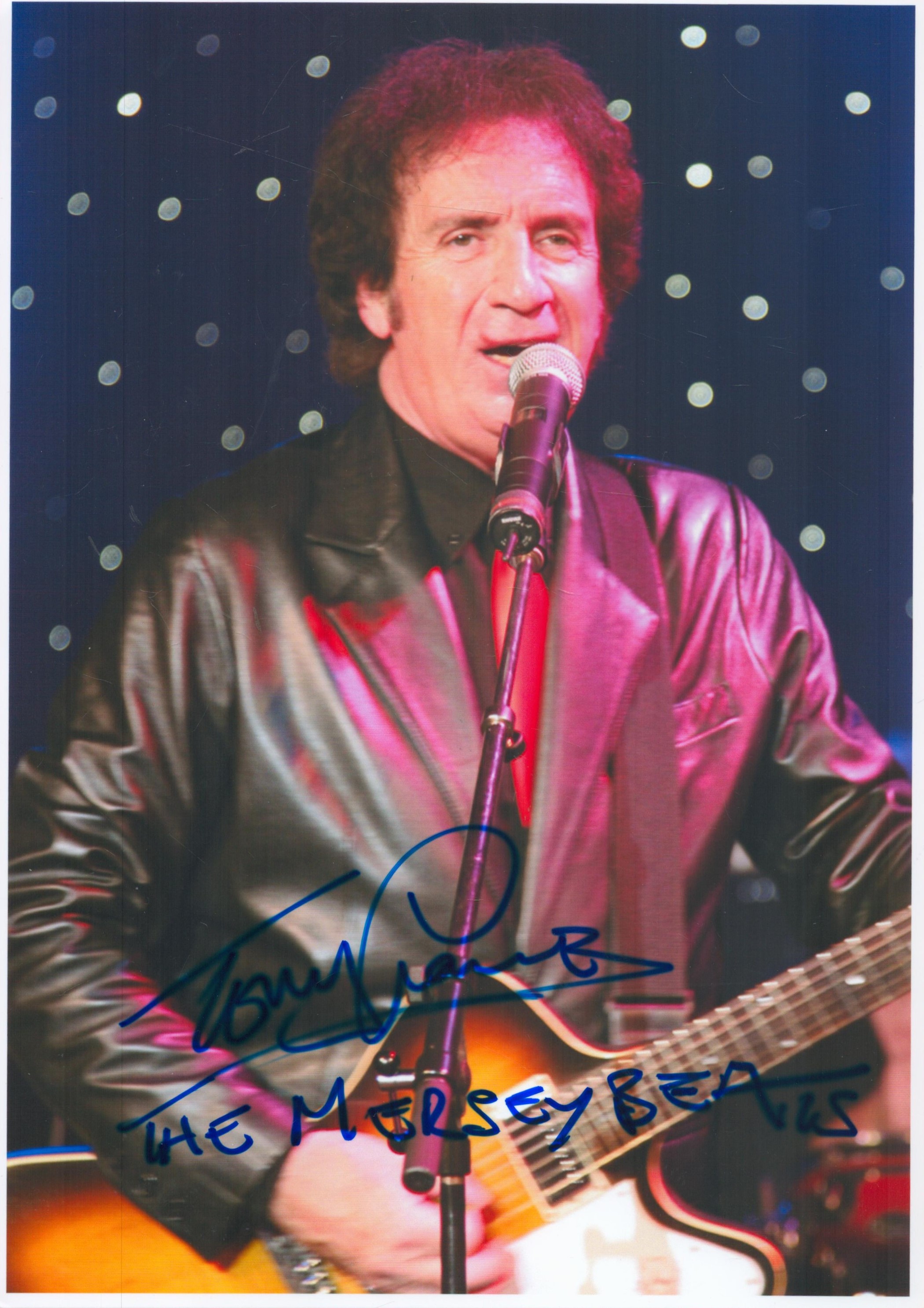 Tony Crane The Merseybeats Music Signed 12 x 8 Colour Photograph. All autographs come with a