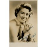 Patricia Lambert signed 5x3 black and white photo. Lambert was born in 1929 in Stockwell, London,