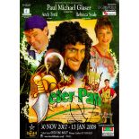 Paul Michael Glaser Signed Peter Pan Theatre Programme From 2007-2008. All autographs come with a