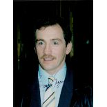 Barry McGuigan signed 8x6 colour photo. Finbar Patrick McGuigan MBE (born 28 February 1961) is an