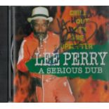 Lee Perry signed CD. CD included. Perry OD was a Jamaican record producer, composer and singer noted