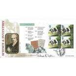 Sir Richard Sykes signed Science and Invention FDC. 21/9/99 Berkeley postmark. Limited Edition