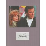 Stephanie Powers 16x12 inch overall Hart to Hart mounted signature piece includes signed album