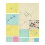 Opera autograph book. Signatures such as Renata Scotto, Kurt Bohme, Claire Watson, Barbara Holy,