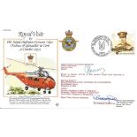 Wg Cmdr N E L Beresford signed Royal Visit Princess Alice Duchess Of Gloucester FDC. Postmark 16th