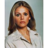 Britt Ekland signed 10x8 colour photo dedicated. Britt Ekland ( born Britt-Marie Eklund; 6 October