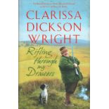 Clarissa Dickson Wright signed book Rifling Through My Drawers. Hardback Book in Good Condition. All