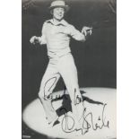Tommy Steele signed 6x4 black and white photo. Steele, is an English entertainer, regarded as
