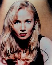 Rebecca De Mornay signed 10x8 colour photo. Mornay is an American actress and producer. Her