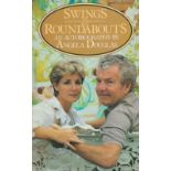 Angela Douglas signed book Swings And Roundabouts comes with hand written note from her giving her