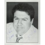 George Wendt signed 10x8 black and white photo. Wendt Jr. is an American actor and comedian. He is