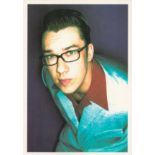 Mark Lamarr signed 6x4 colour photo. Lamarr is an English comedian, writer, radio DJ, and television