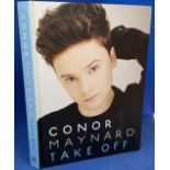 Conor Maynard Signed in his own book Titled Take Off. 1st Edition Hardback Book. Signed on inside