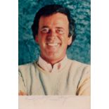 Terry Wogan signed 6x4 signed colour photo. Wogan KBE DL was an Irish-British radio and television