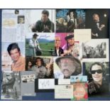 Assorted TV and Film Collection. Signatures such as Billy Crudup, Claus Wilcke, Günter Lamprecht,