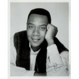 Lenny Henry signed 10x8 black and white photo. Henry CBE is a British actor, comedian, singer,
