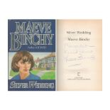 Maeve Binchy Signed Book Silver Wedding 1988 First Edition Hardback Book Signed by Maeve Binchy on