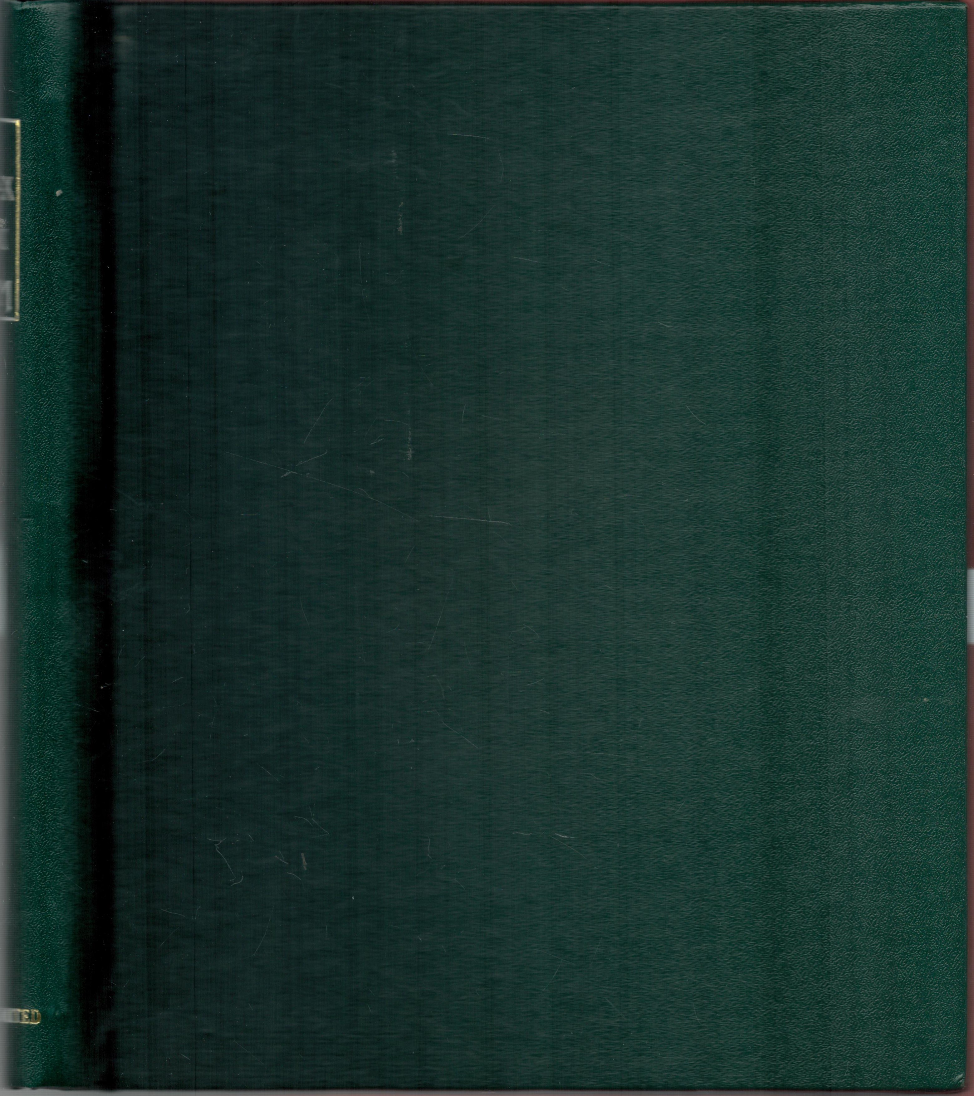 Stanley Gibbons collectors, lovely green stamp album. Empty and is perfect for storage of stamps and