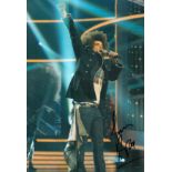 Jamie Afro Archer signed 12x8 X Factor colour photo. All autographs come with a Certificate of