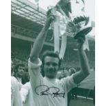 Paul Reaney signed 10x8 black and white photo. Reaney (born 22 October 1944) is an English former