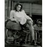 Francesca Gonshaw signed 10x8 black and white photo. Gonshaw is an English former actress who