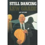 Lew Grade signed book Still Dancing. Fair Condition Overall. All autographs come with a