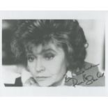 Fawlty Towers Actor, Prunella Scales Signed 10x8 Black And White Photograph signed in black marker
