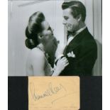 Maxwell Reed signed autograph album page and 10 x 8 unsigned b/w photo. All autographs come with a