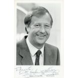 Tim Brooke Taylor signed 6x4 black and white photo. Taylor OBE was an English actor and comedian