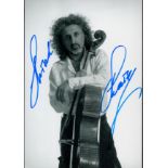 Israeli cellist Mischa Maisky Signed 12x8 inch Black and White Photo. All autographs come with a